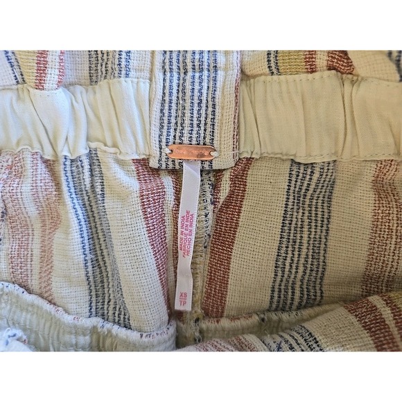 Free People Topanga Yarn-Dye Shorts Size XS NWT Striped - Picture 10 of 13